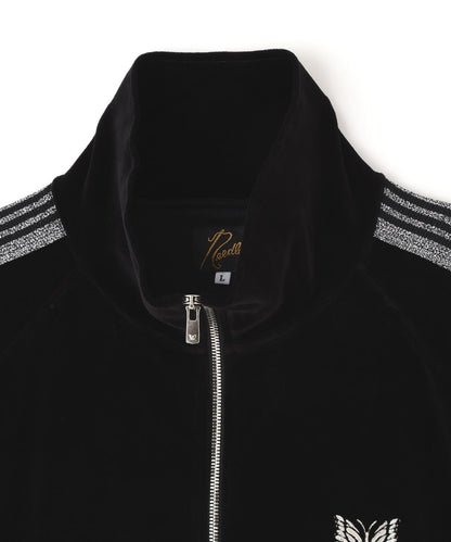 NEEDLES LHP EXCLUSIVE TRACK JACKET C/PE VELOUR BLACK款 運動夾克