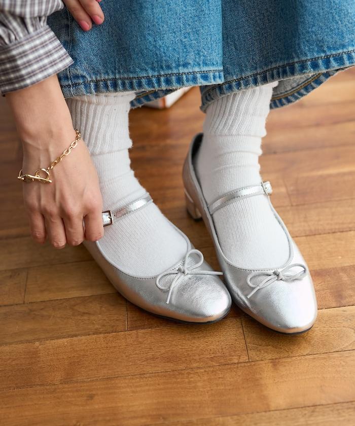 晴雨兩用芭蕾平底鞋