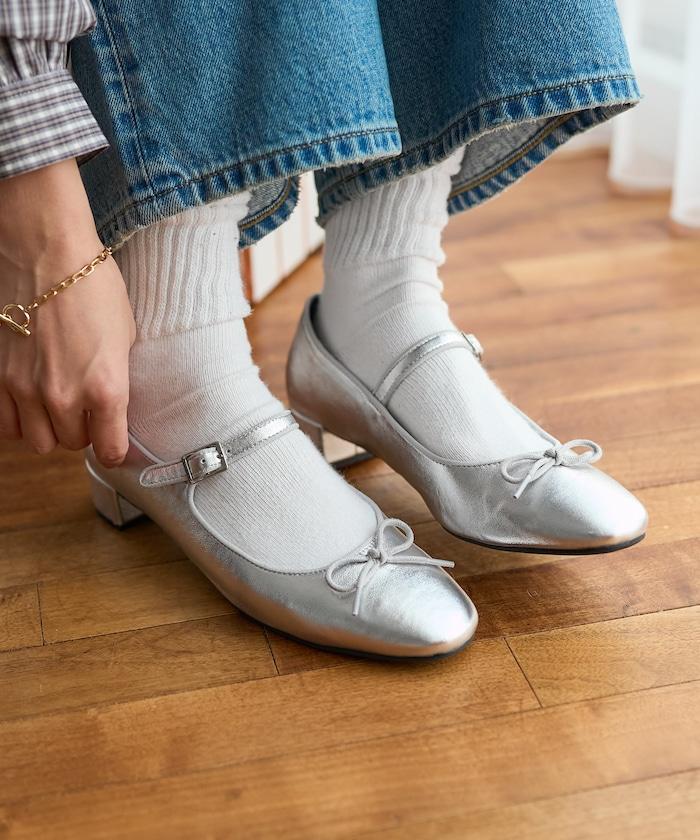 晴雨兩用芭蕾平底鞋