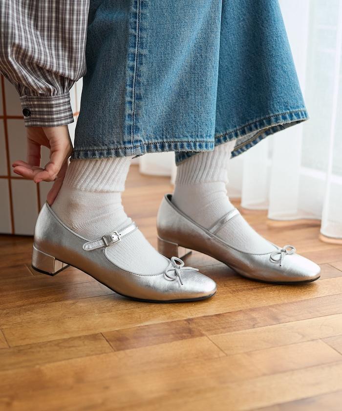 晴雨兩用芭蕾平底鞋