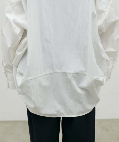 開領設計 長袖襯衫