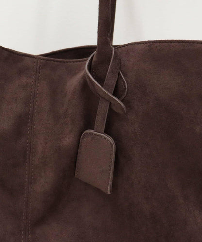 仿麂皮寬大托特包