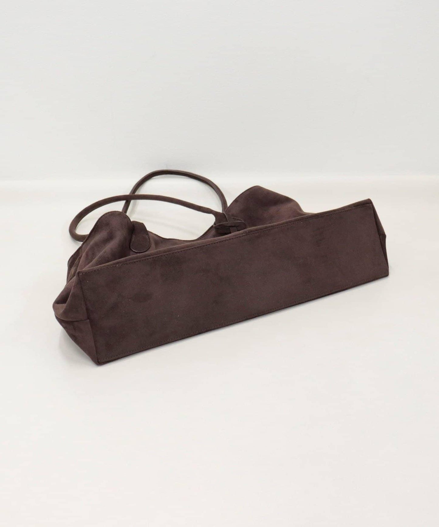 仿麂皮寬大托特包