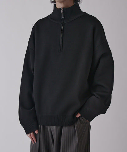 VIS Milano 羅紋半拉鍊上衣