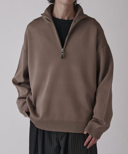 VIS Milano 羅紋半拉鍊上衣