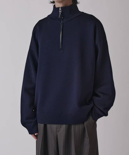 VIS Milano 羅紋半拉鍊上衣