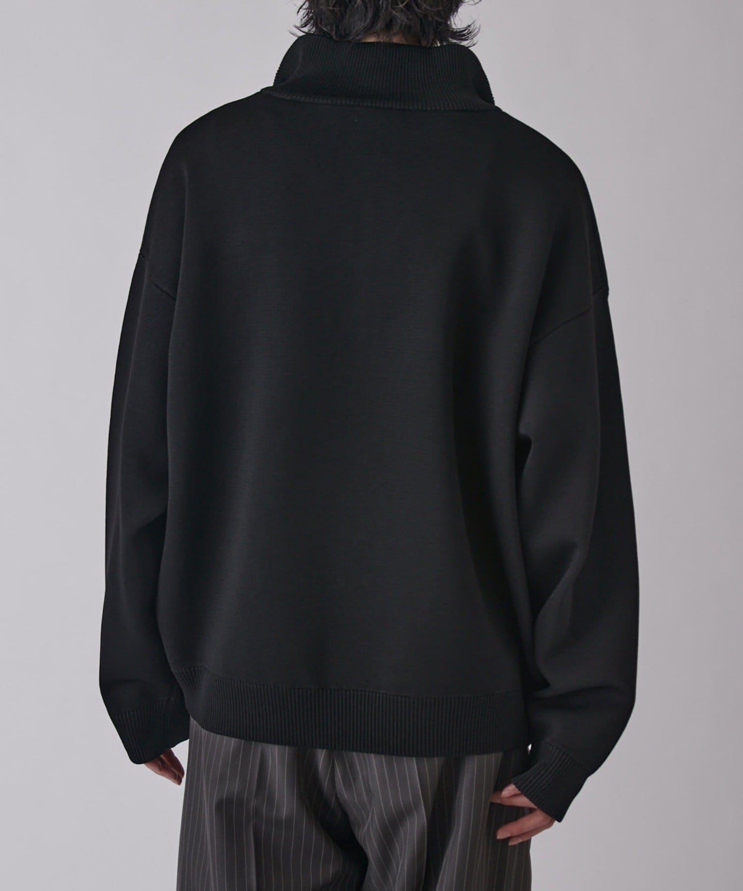 VIS Milano 羅紋半拉鍊上衣