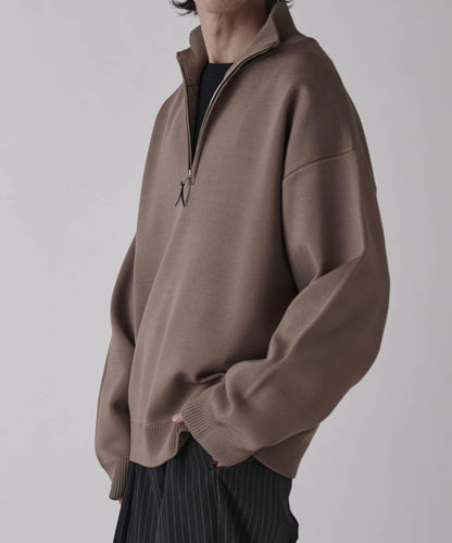 VIS Milano 羅紋半拉鍊上衣