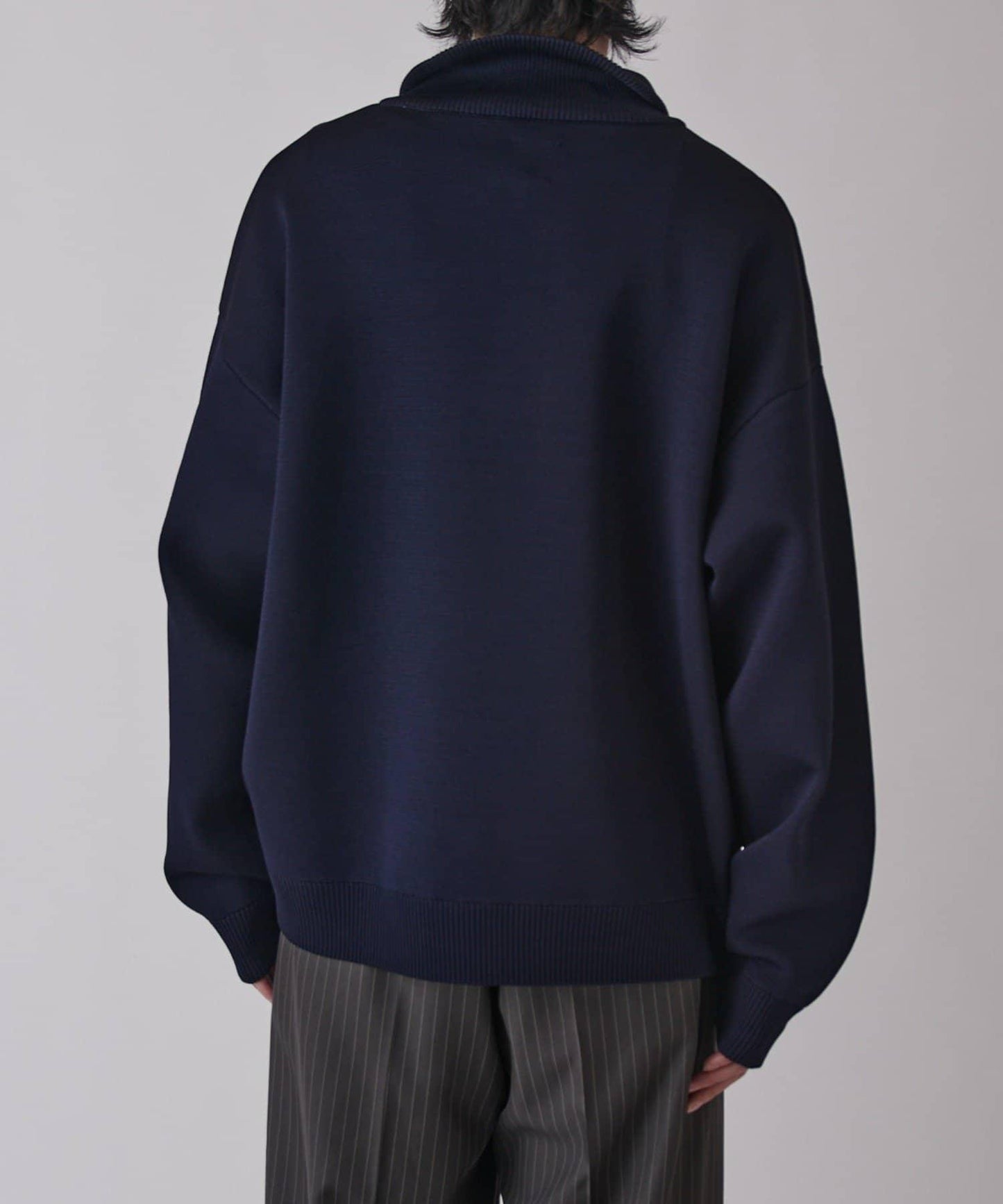 VIS Milano 羅紋半拉鍊上衣