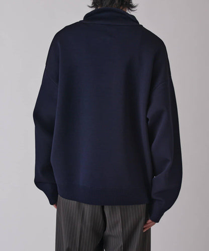 VIS Milano 羅紋半拉鍊上衣