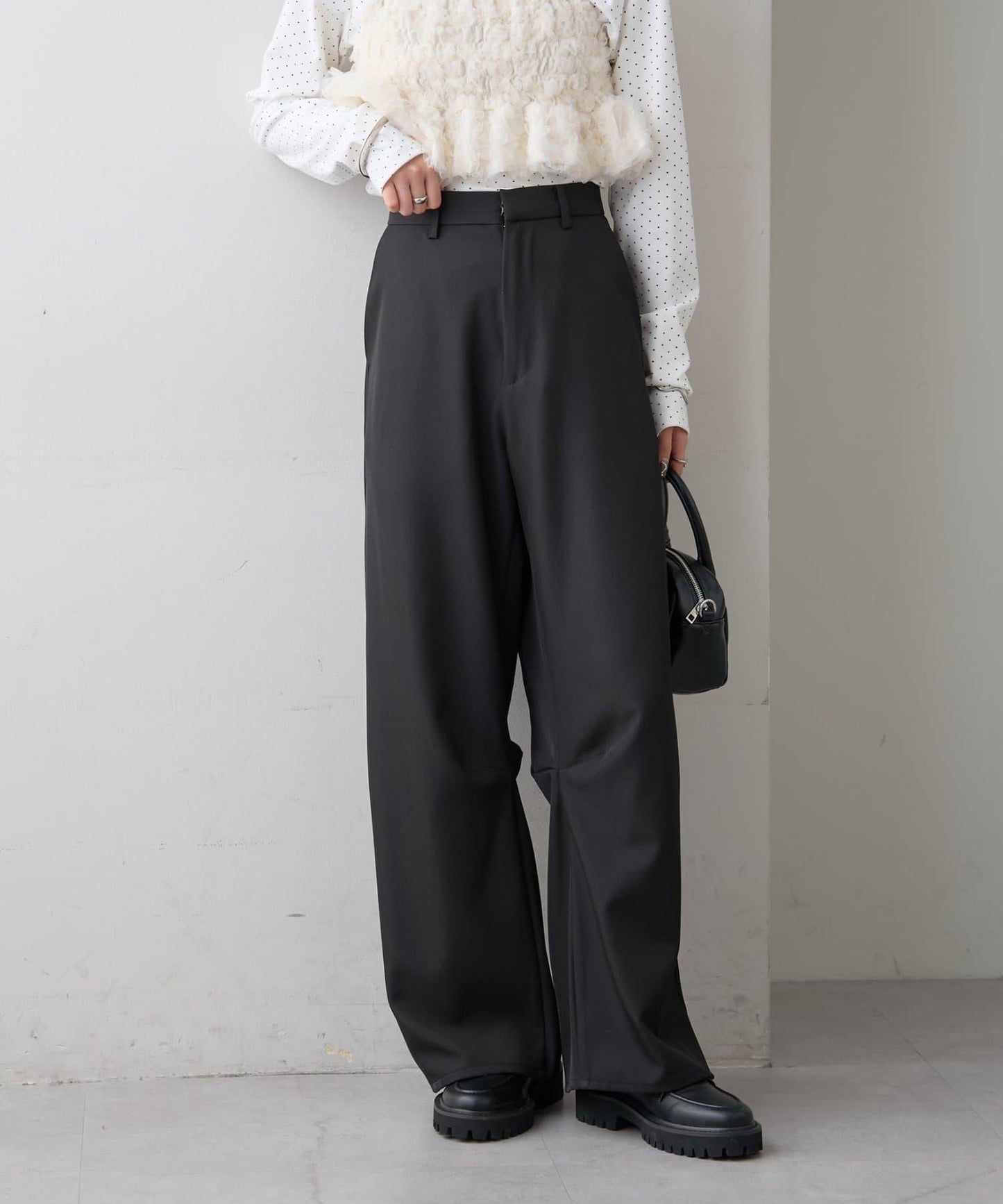 弧形版型 休閒褲 26SSカーブスラックス2