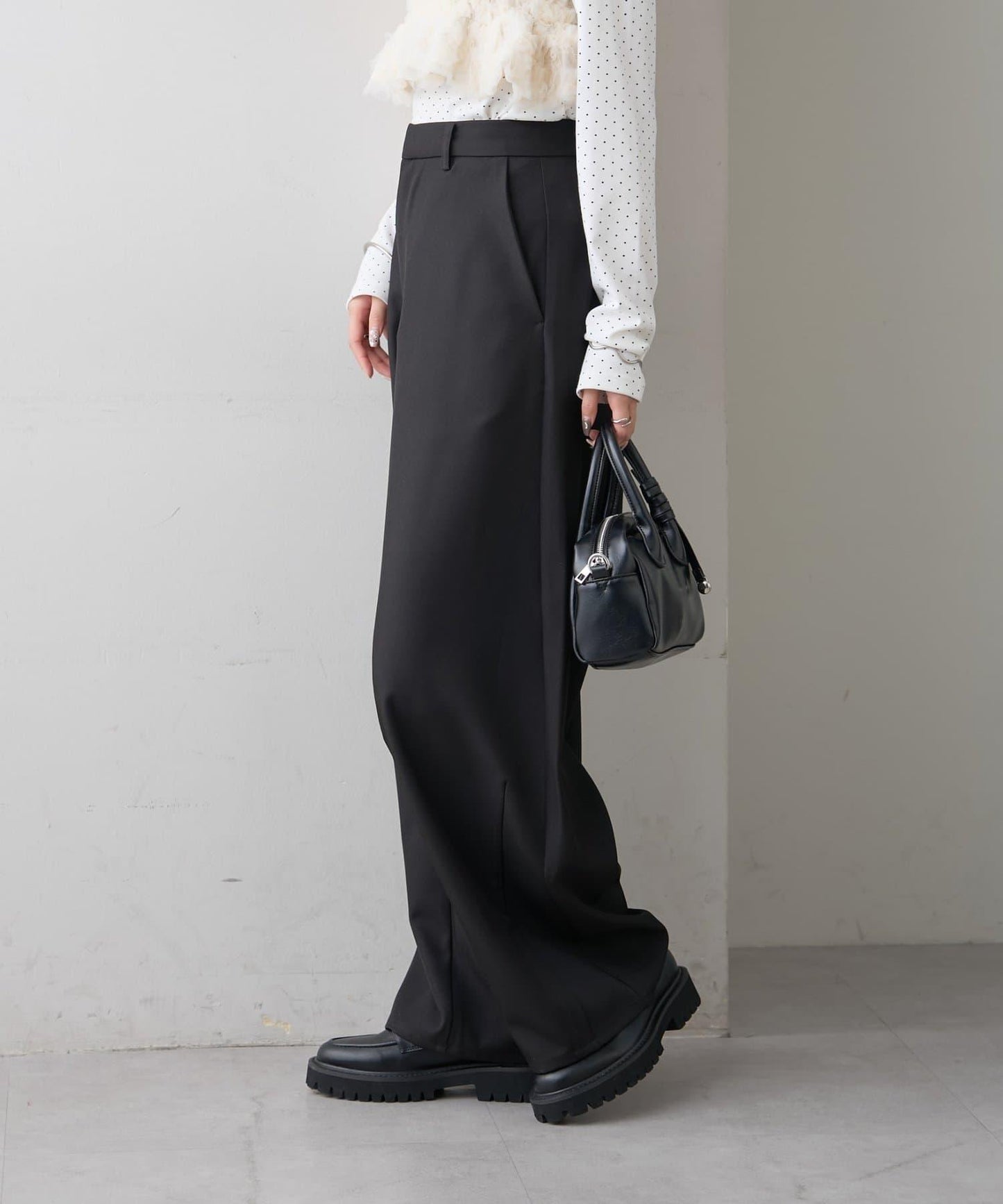 弧形版型 休閒褲 26SSカーブスラックス2