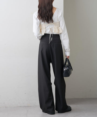 弧形版型 休閒褲 26SSカーブスラックス2