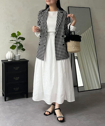 蓬鬆塔夫綢傘擺半身裙