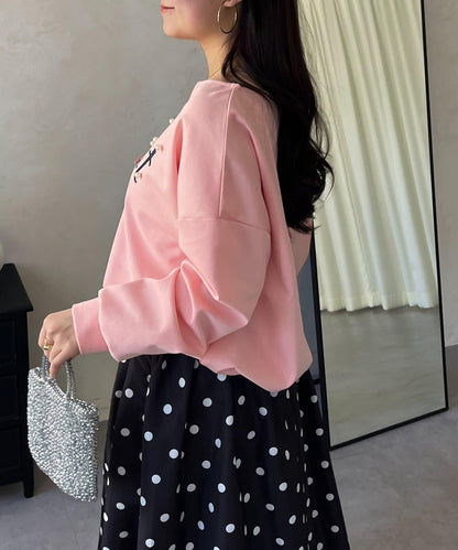 隨機珍珠Logo設計衛衣