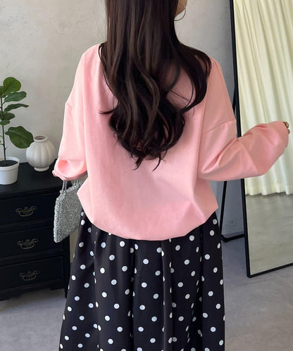 隨機珍珠Logo設計衛衣