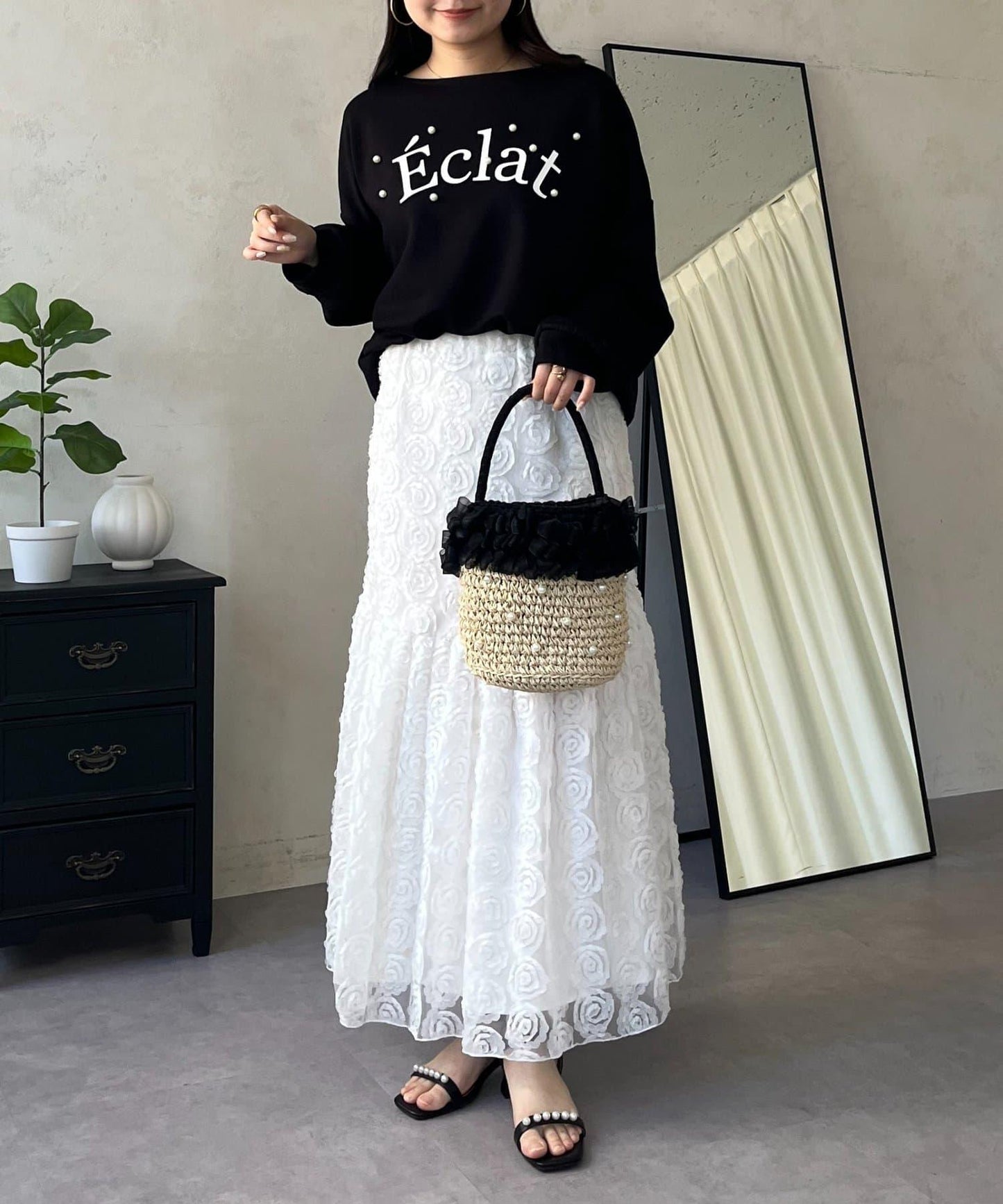 隨機珍珠Logo設計衛衣