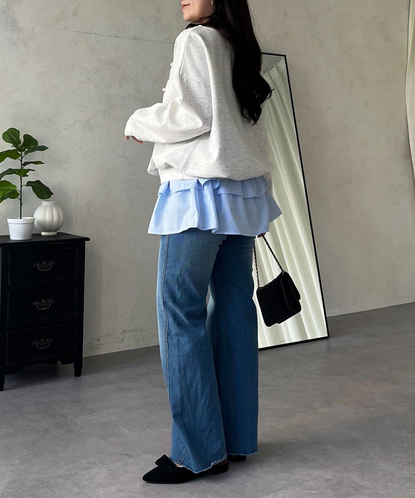 隨機珍珠Logo設計衛衣