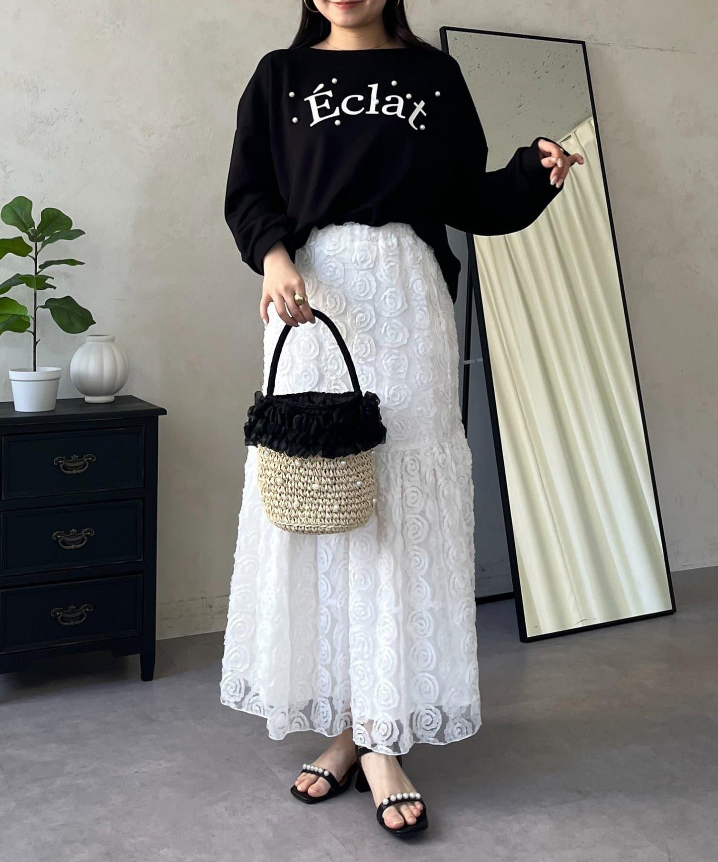 隨機珍珠Logo設計衛衣