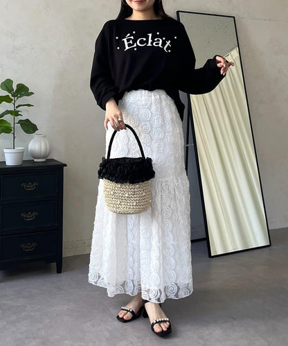 隨機珍珠Logo設計衛衣