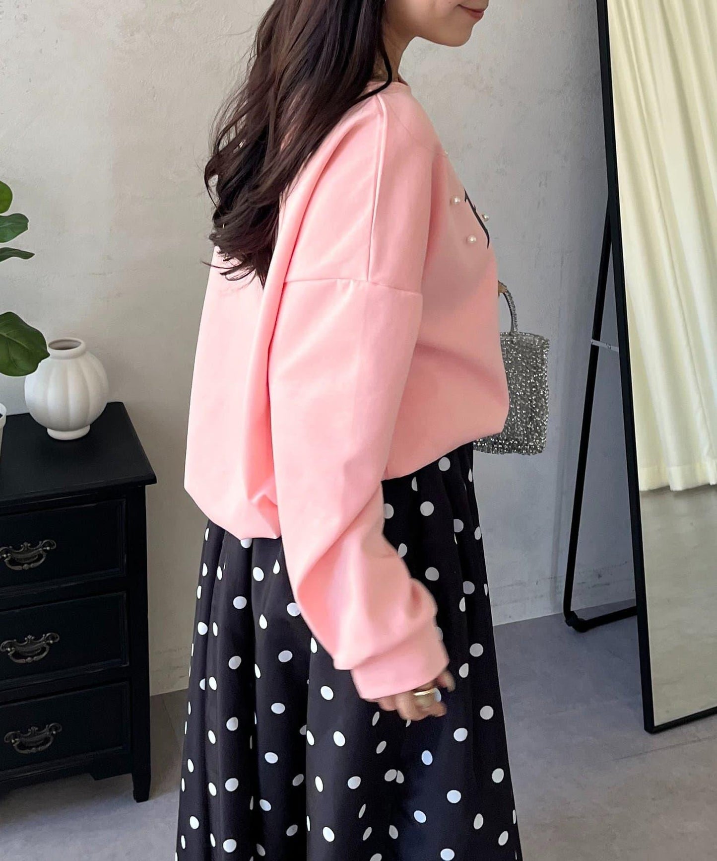 隨機珍珠Logo設計衛衣