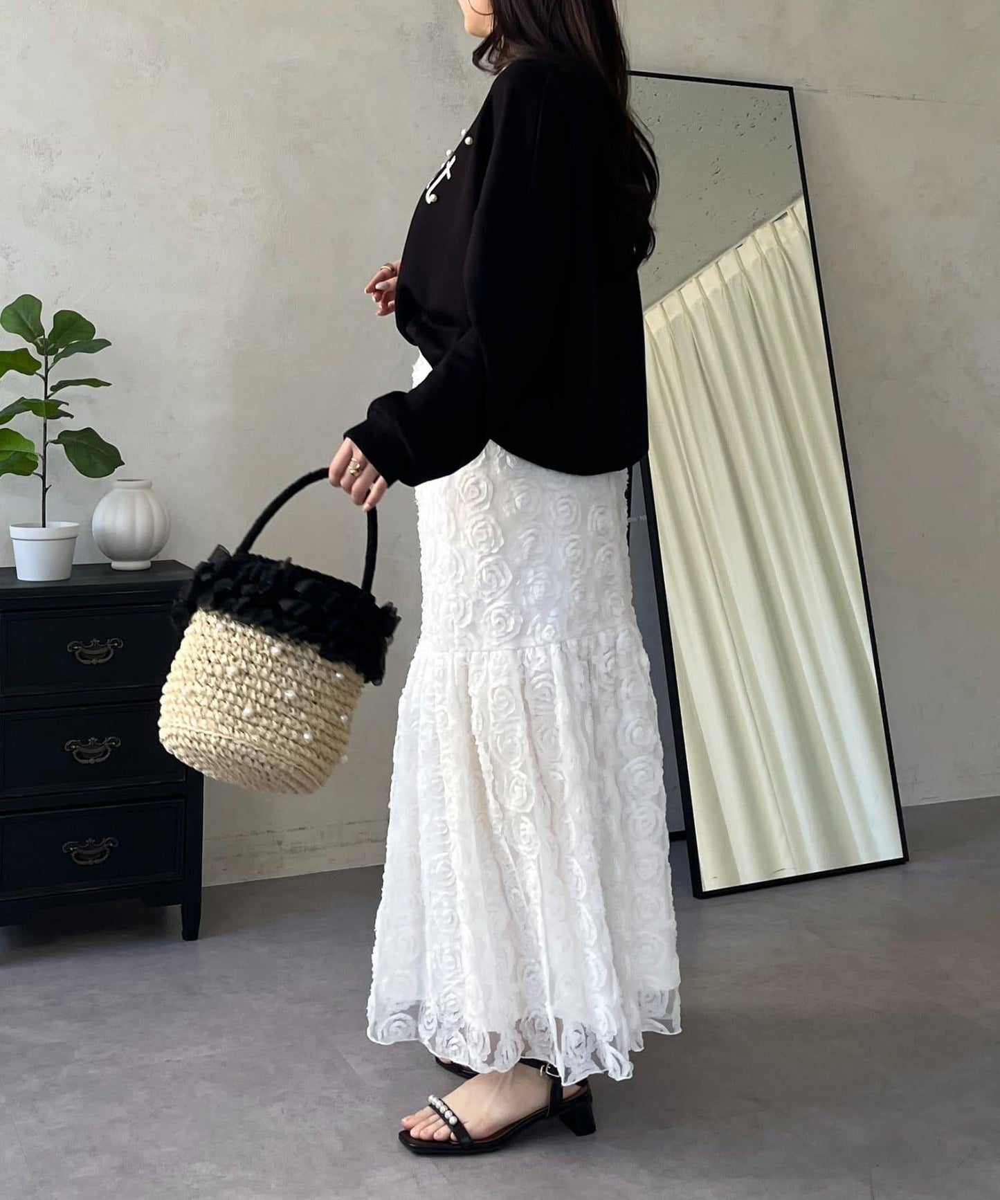 隨機珍珠Logo設計衛衣