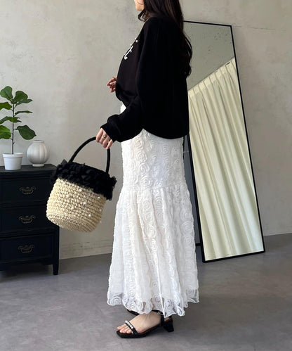 隨機珍珠Logo設計衛衣