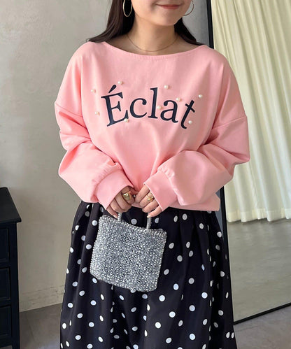 隨機珍珠Logo設計衛衣