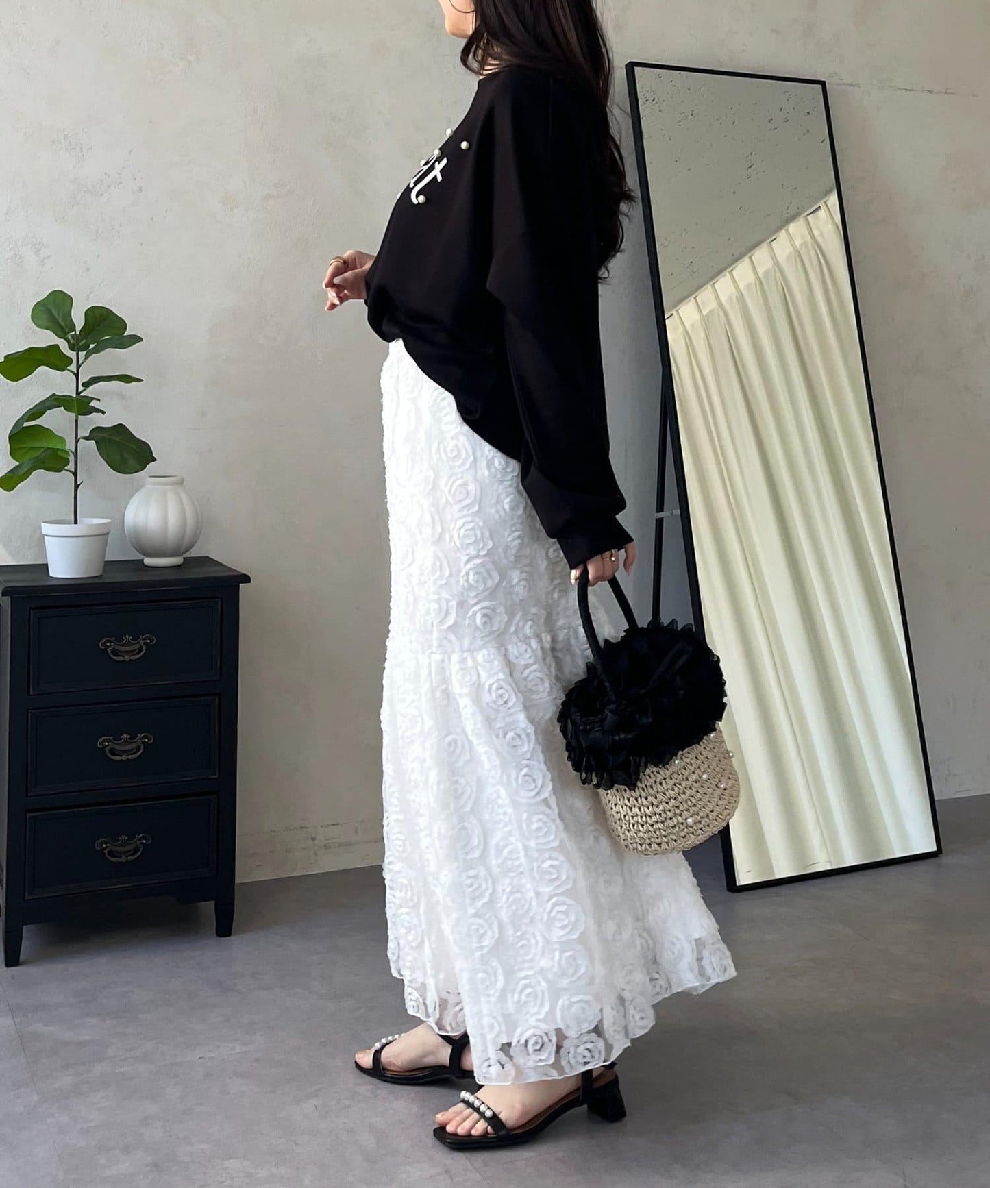 隨機珍珠Logo設計衛衣