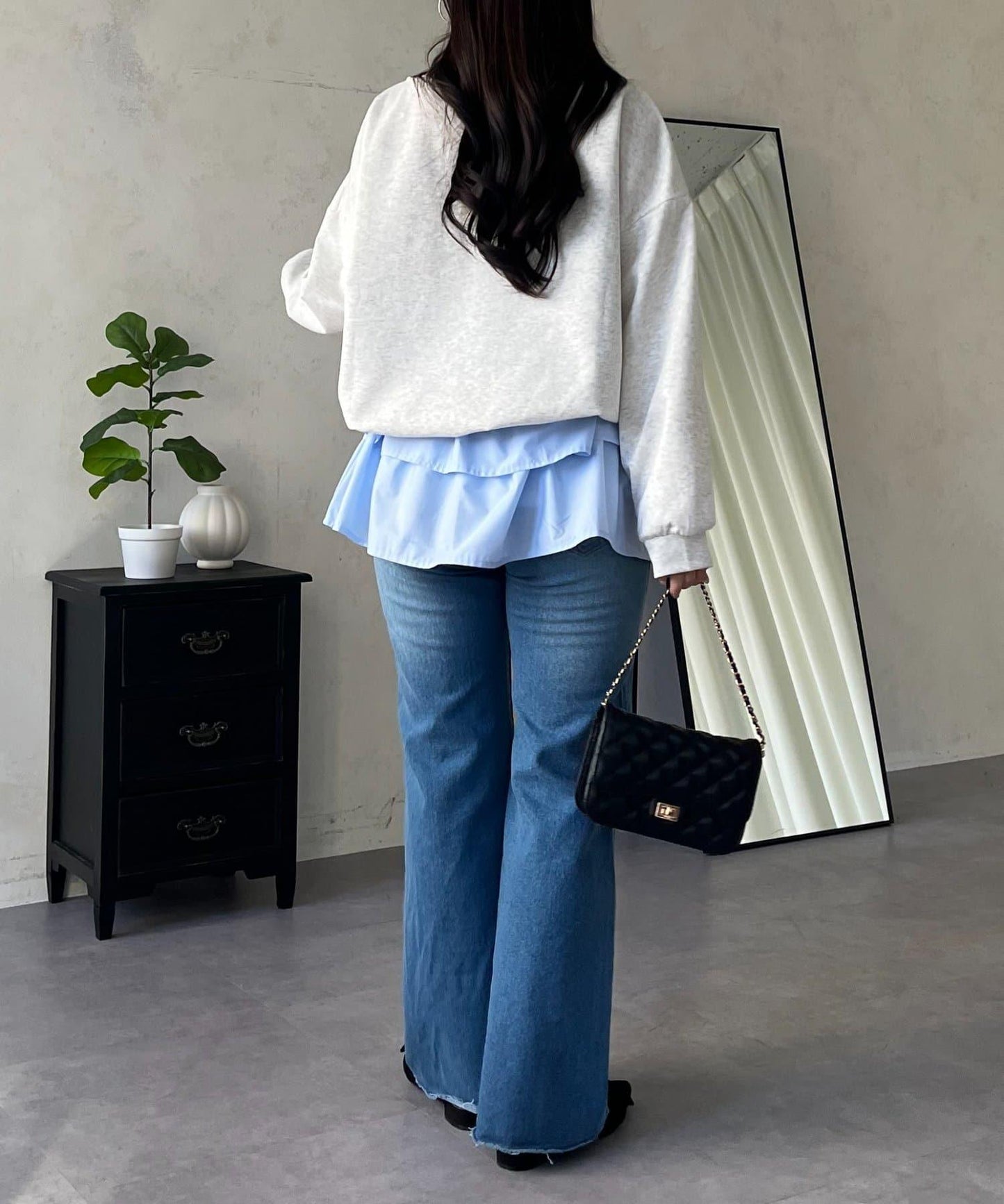 隨機珍珠Logo設計衛衣