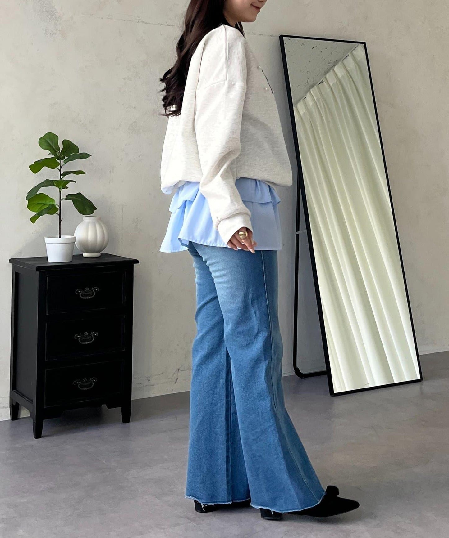 隨機珍珠Logo設計衛衣