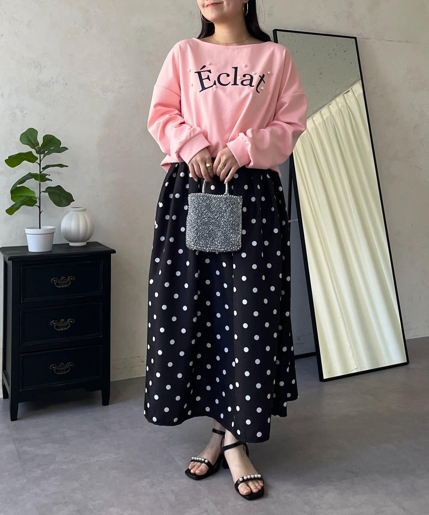 隨機珍珠Logo設計衛衣