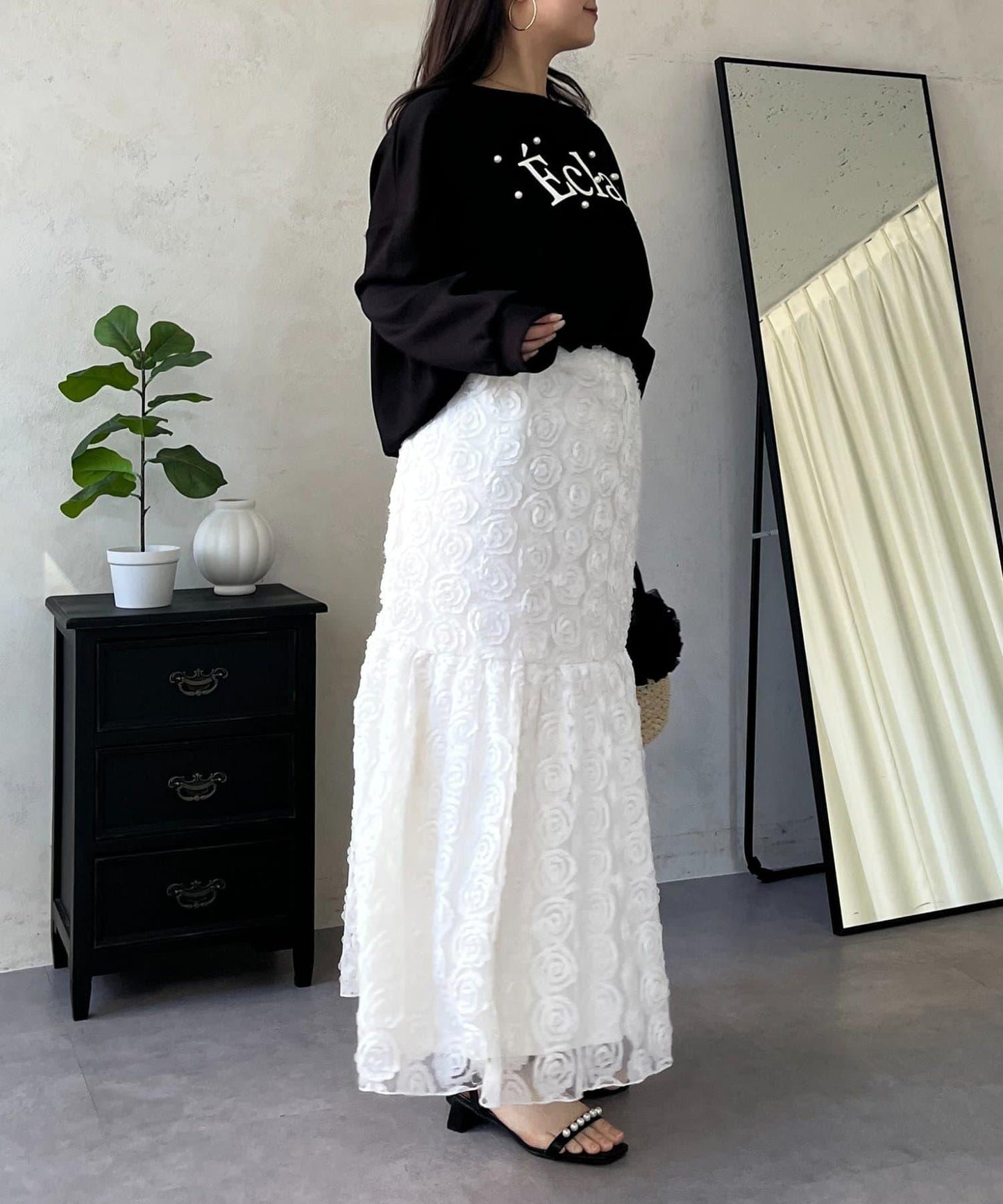 隨機珍珠Logo設計衛衣