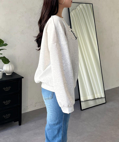 隨機珍珠Logo設計衛衣