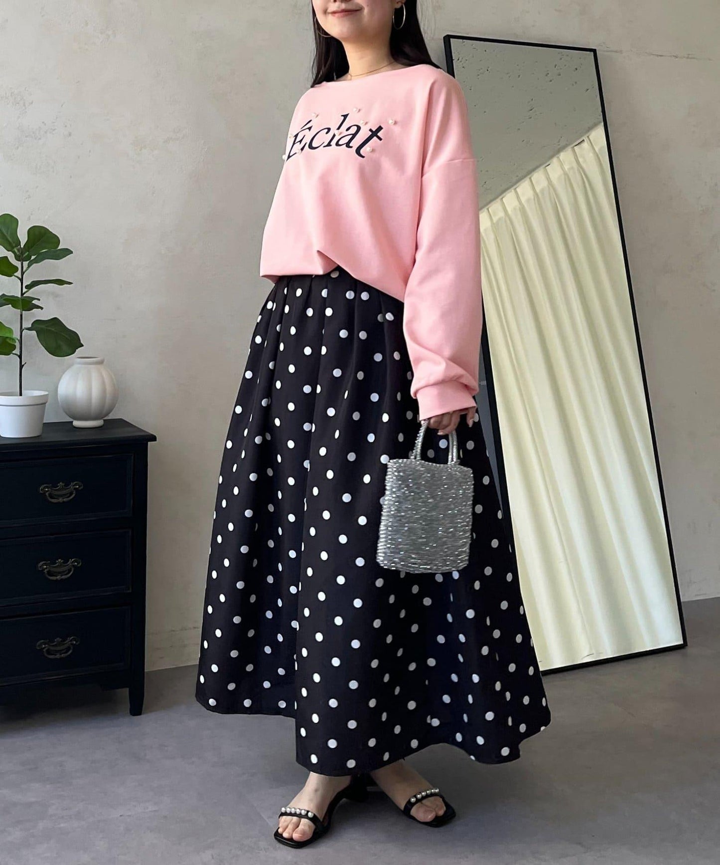 隨機珍珠Logo設計衛衣