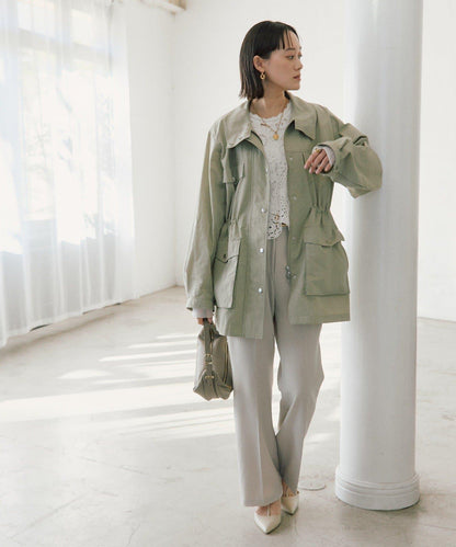 造型感刺繡馬甲（款）