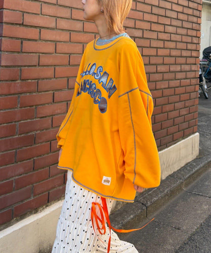 HELLO.SANFRANCISCO ハロサン 2WAY 鏤空衛衣