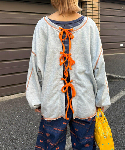 HELLO.SANFRANCISCO ハロサン 2WAY 鏤空衛衣