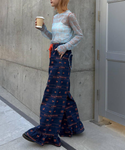 HELLO.SANFRANCISCO 透感文字印花T恤