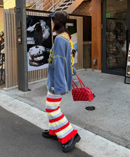 HELLO.SANFRANCISCO ハロサン 2WAY 鏤空衛衣