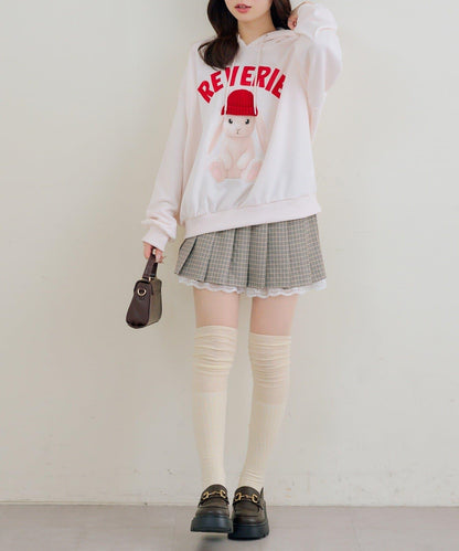 RMAF 戴針織帽兔子圖案連帽衛衣