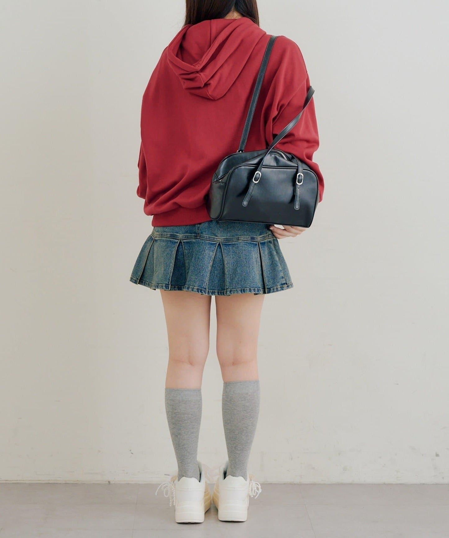 RMAF 戴針織帽兔子圖案連帽衛衣