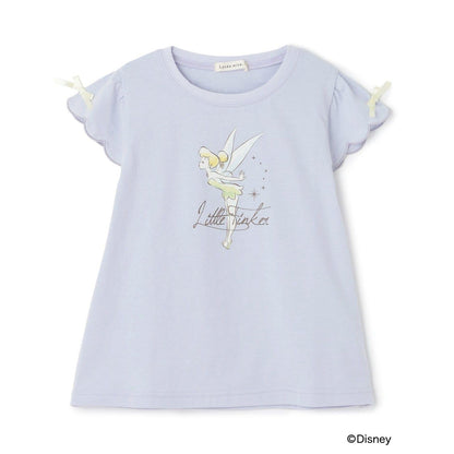 ディズニー（迪士尼） 速幹防曬不易變形 扇貝邊袖 轉印印花 T恤