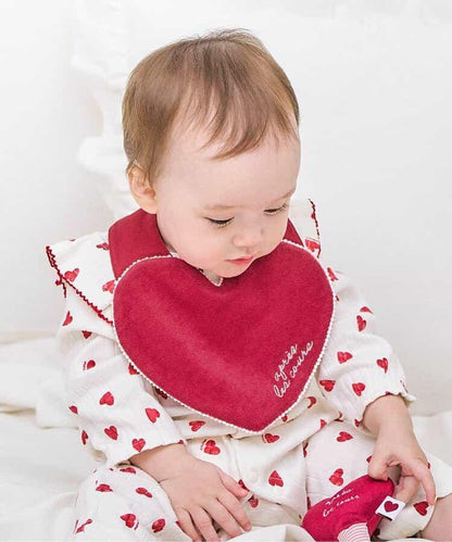 心形圖案 嬰兒圍嘴