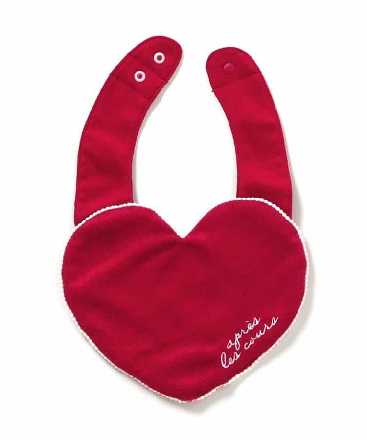 心形圖案 嬰兒圍嘴