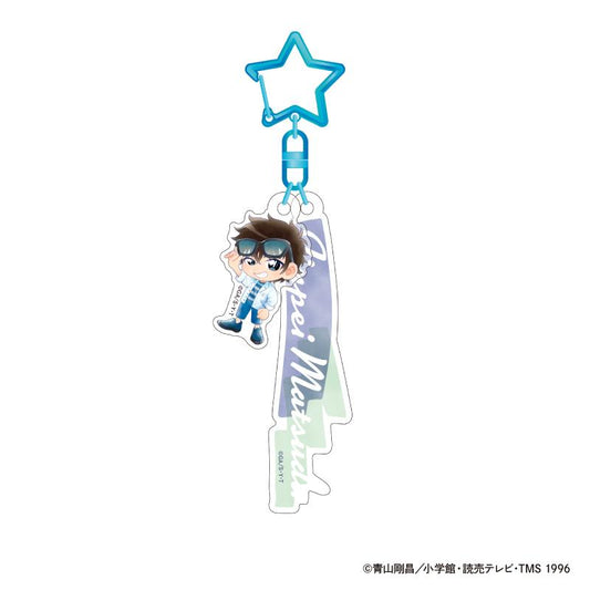 《名偵探柯南》 海邊Q版雙連亞克力姓名吊飾 松田陣平