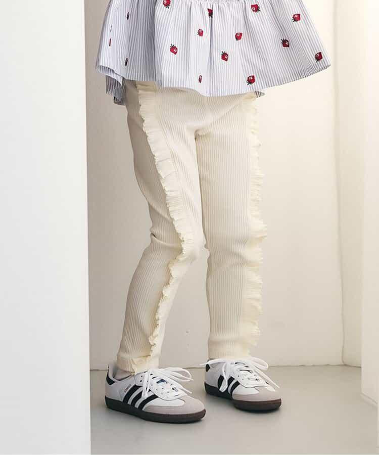 側邊荷葉邊 7days Style pants 全長打底褲