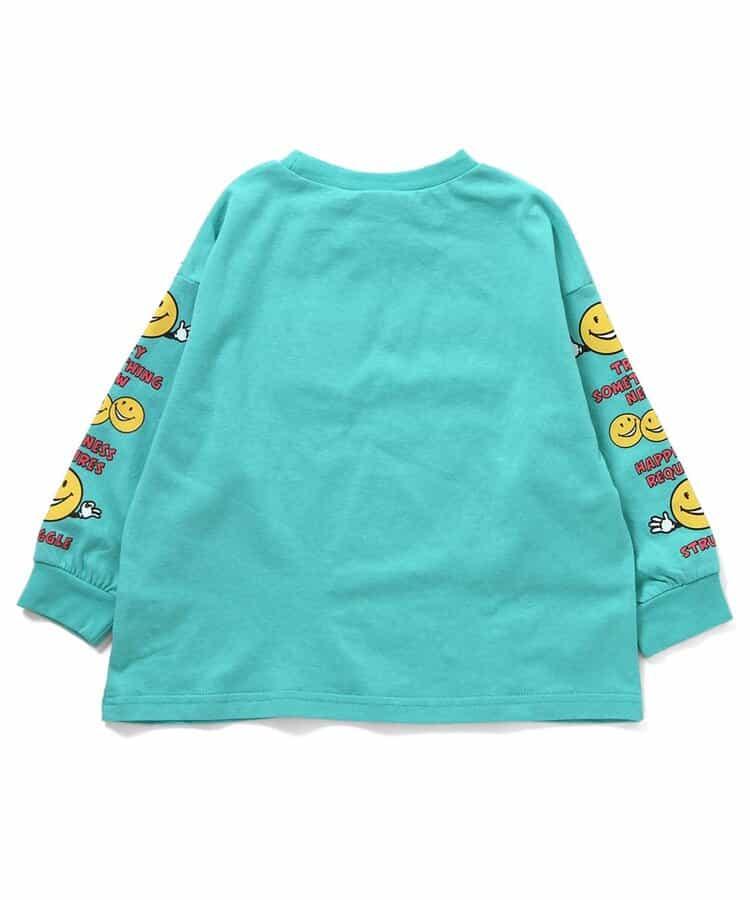 袖部裝飾 長袖T恤