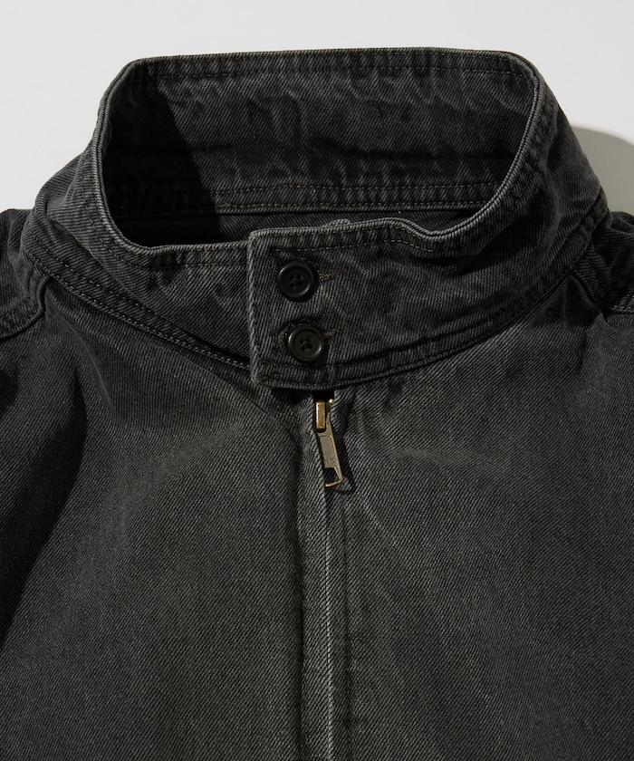 寬鬆版型 Harrington 牛仔夾克