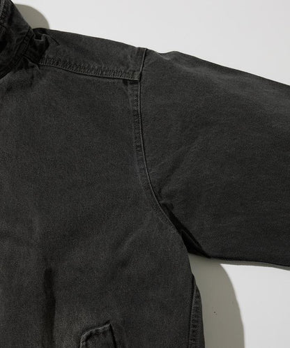 寬鬆版型 Harrington 牛仔夾克